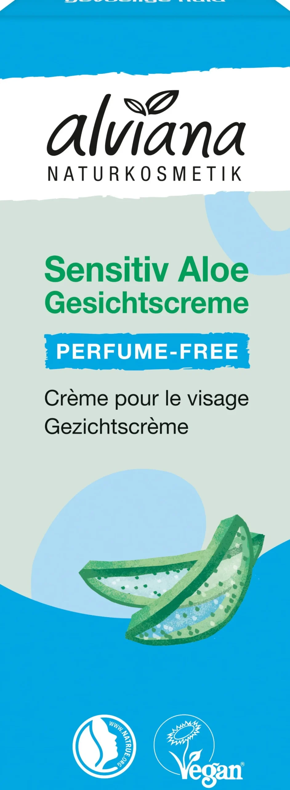 Crema Viso Sensitiv all'Aloe, 50 ml