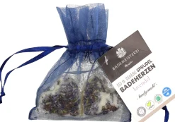 Cuori da Bagno Effervescenti Bio, lavanda (15 g)