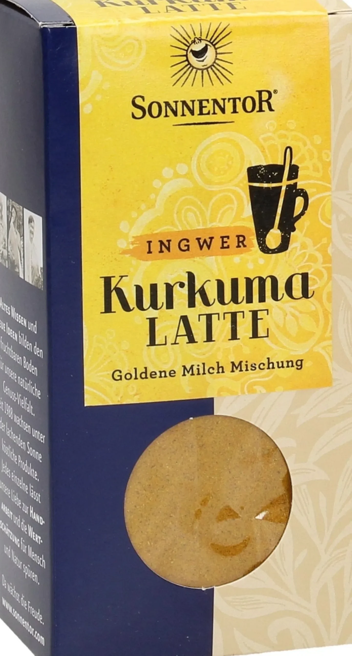 Curcuma Ginger per Latte Bio, Pacchetto, 60 g