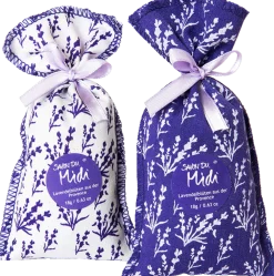 Cuscino Profumato con Fiori di Lavanda , 4 pezzi