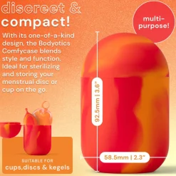 Custodia Comfycase per Dischi e Coppette Mestruali