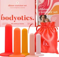 Deluxe Soft - Dilatatori per il Pavimento Pelvico, 5 pezzi