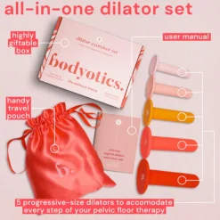 Deluxe Soft - Dilatatori per il Pavimento Pelvico, 5 pezzi