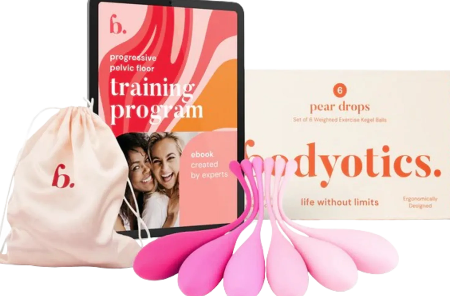 Deluxe Soft - Set di Pesi per il Pavimento Pelvico, 6 pezzi