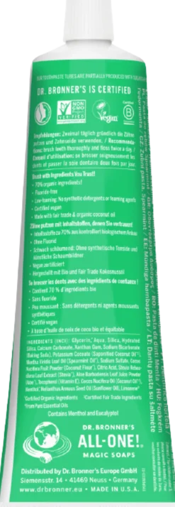 Dentifricio alla Menta, 105 ml