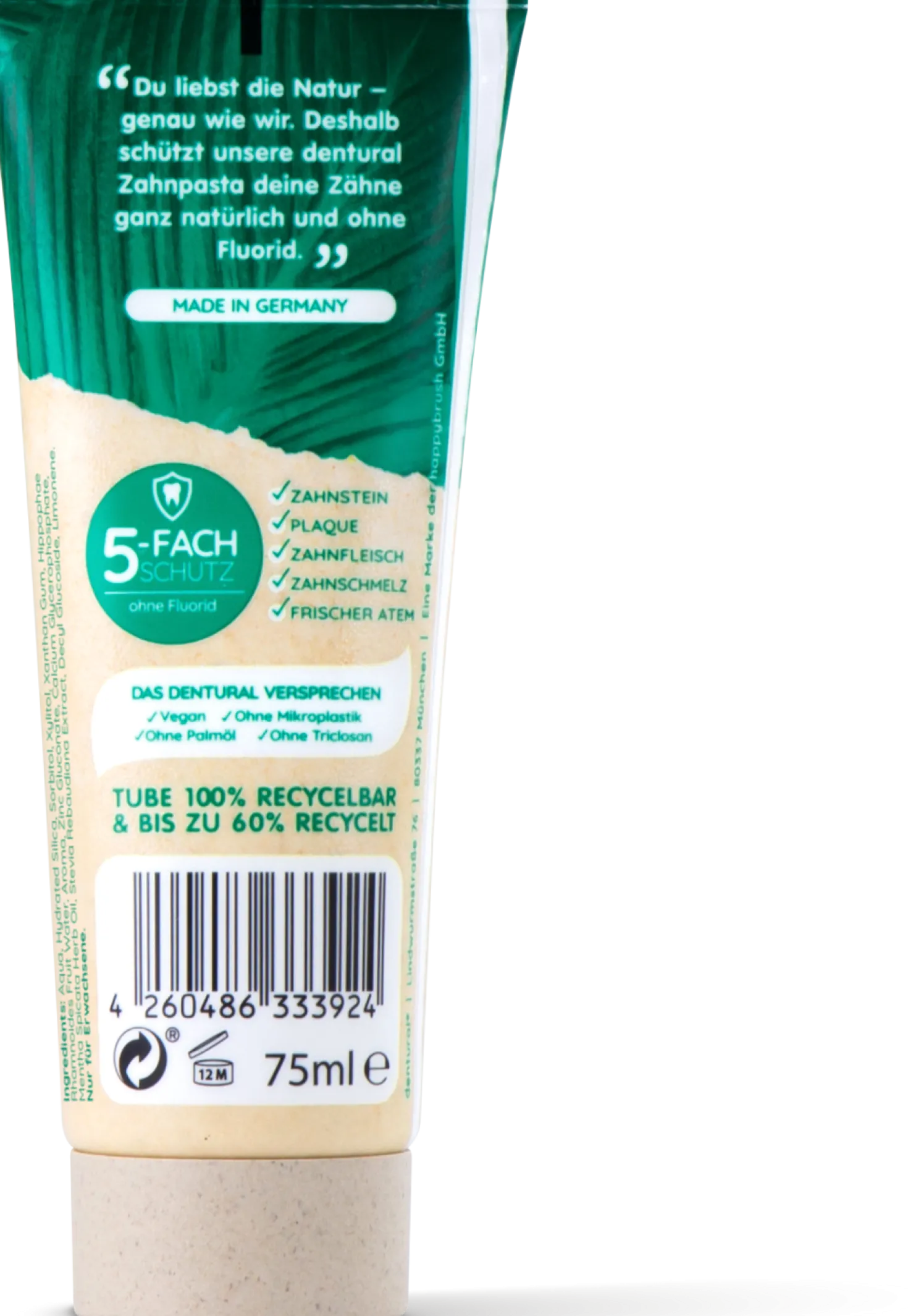 Dentifricio dentural®, 75 ml