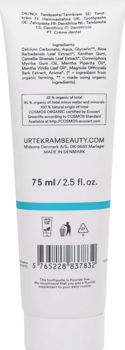 Dentifricio Menta & Tè Verde, 75 ml