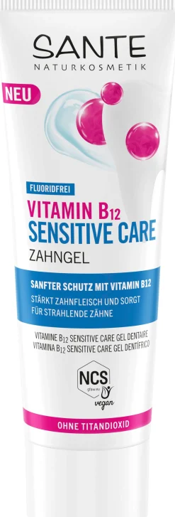 Dentifricio Sensitive Care Vitamin B12, 75 ml
