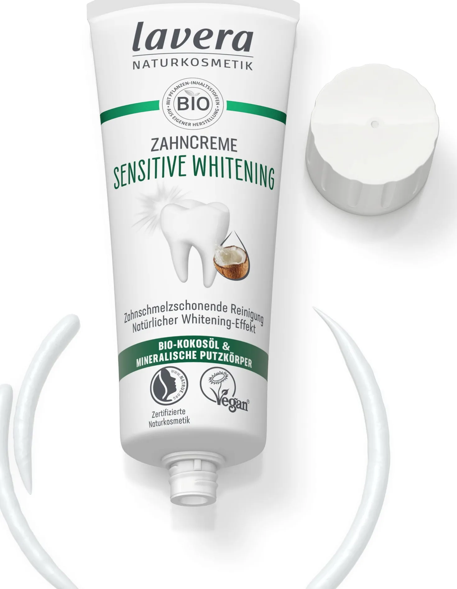 Dentifricio Sensitive Whitening, 75 ml