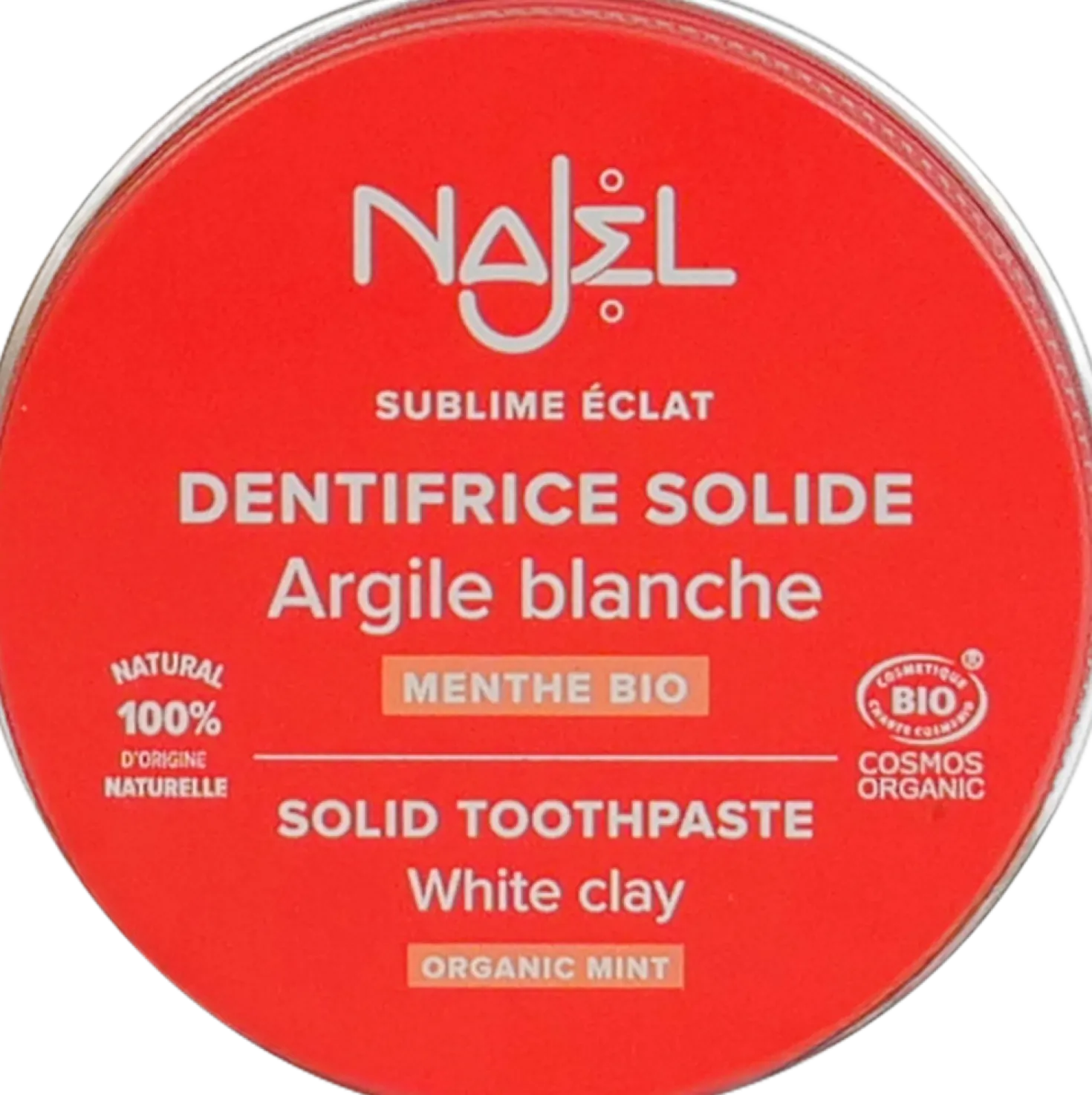Dentifricio Solido all'Argilla Bianca, 33 g