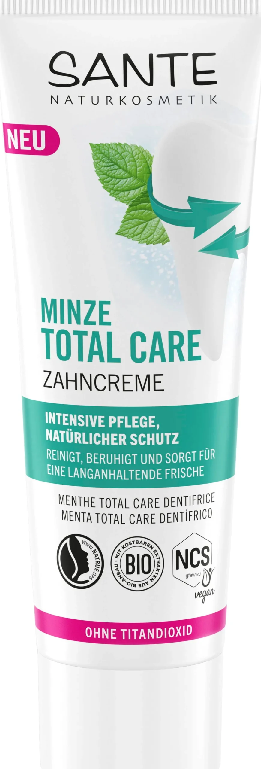 Dentifricio Total Care alla Menta, 75 ml