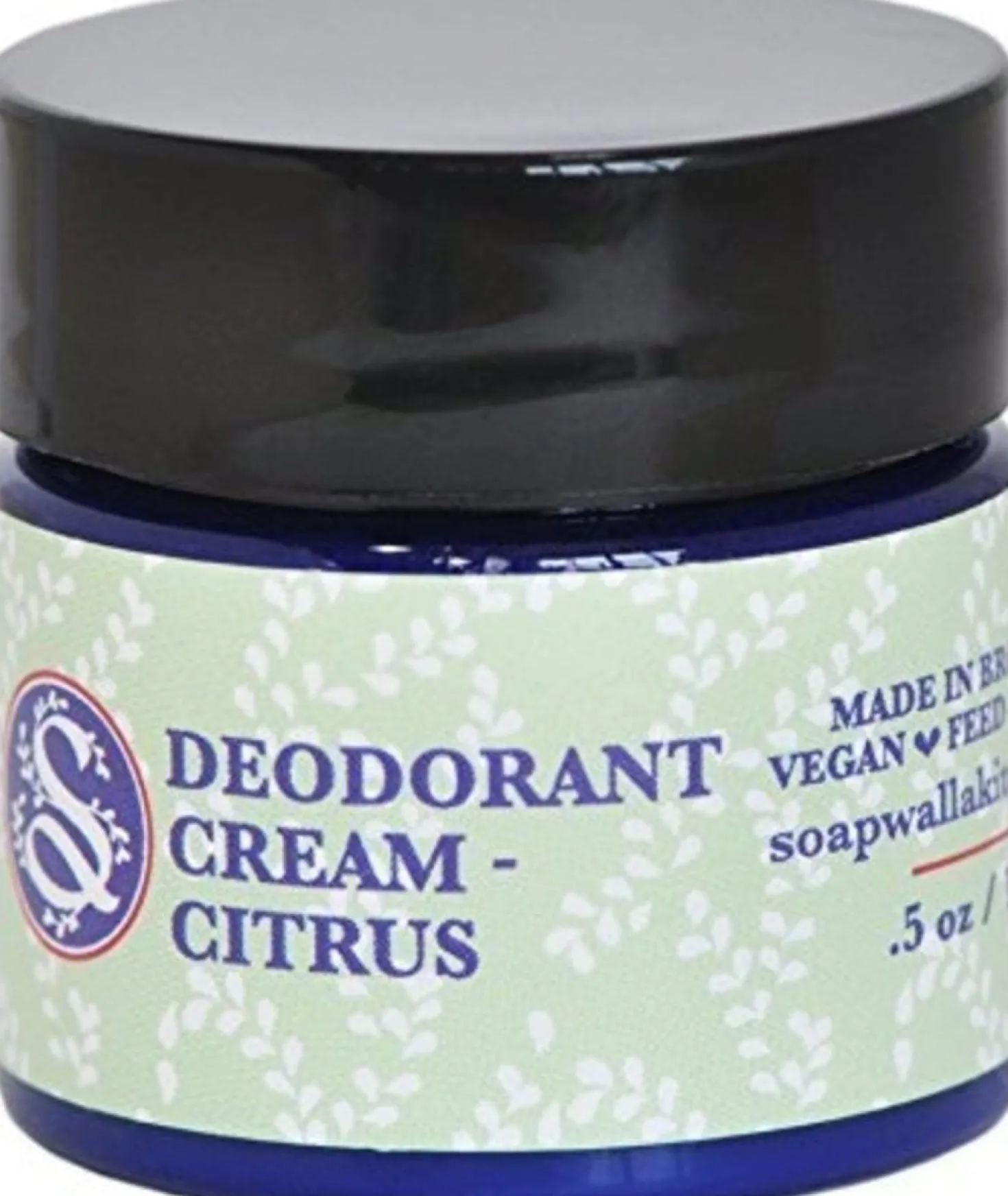 Deodorant Cream Travel Size, Citrus (15 g)