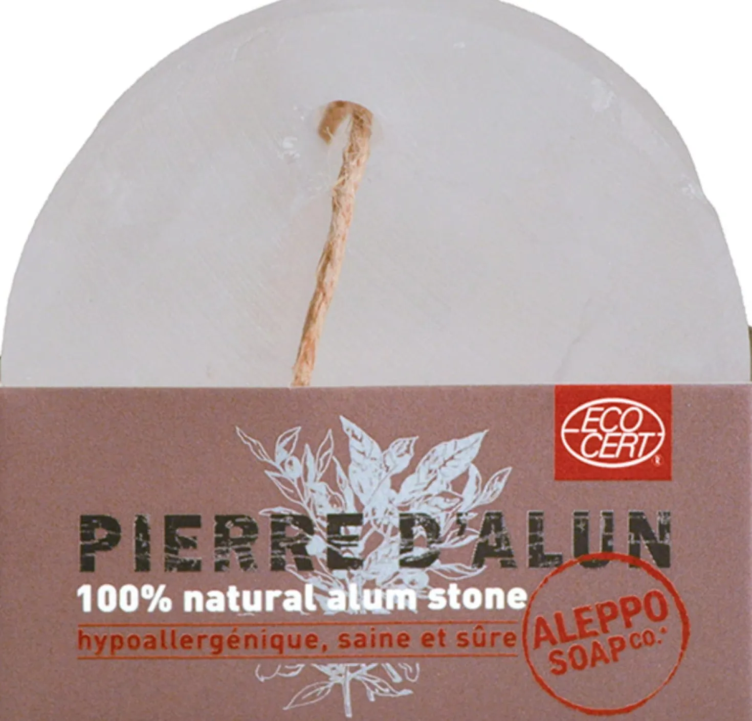 Deodorante alla Pietra di Allume, 100 g