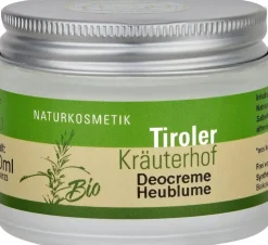 Deodorante in Crema Bio al Fiore di Fieno, 50 ml