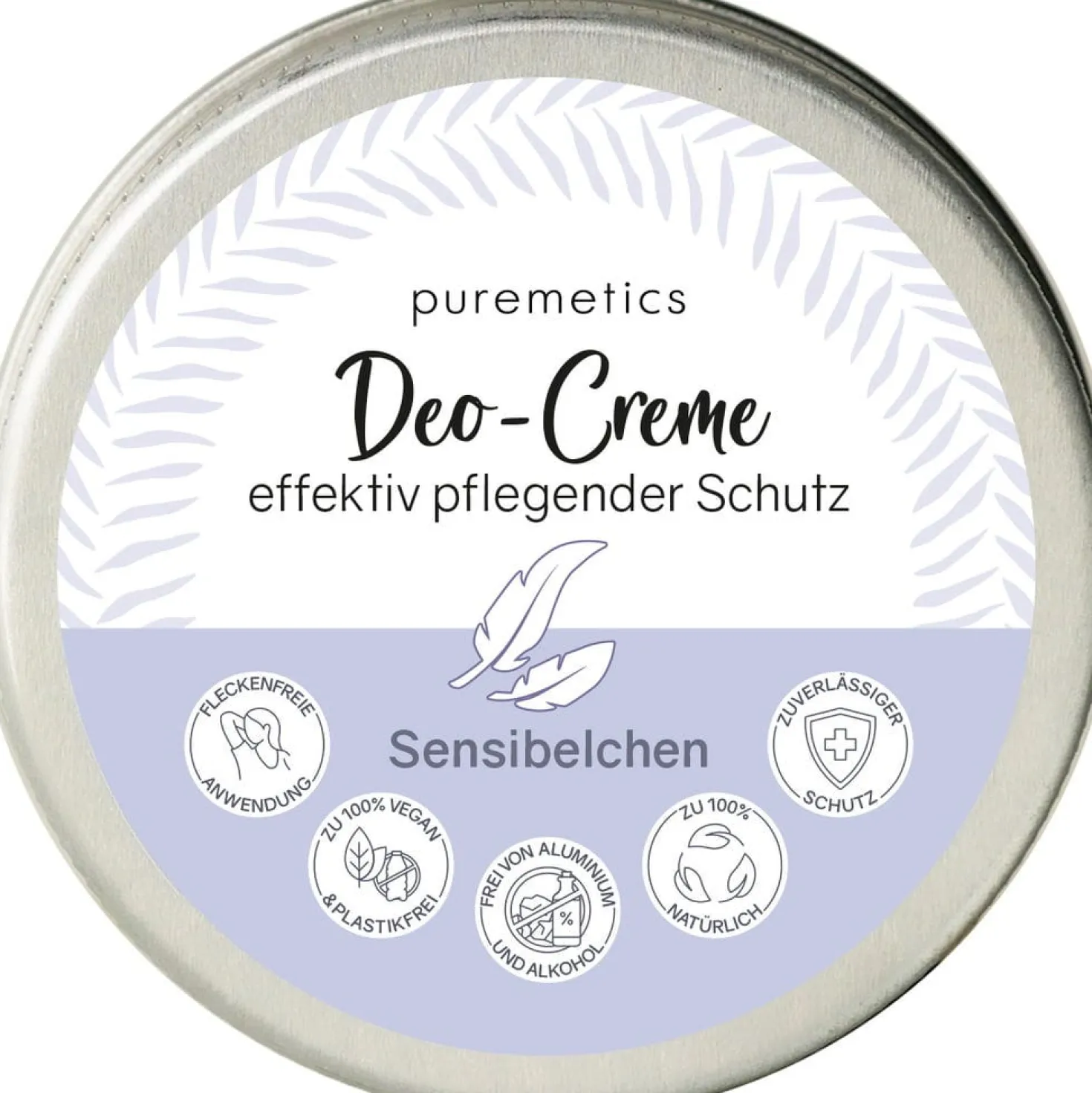 Deodorante in Crema per Pelli Sensibili, 45 g