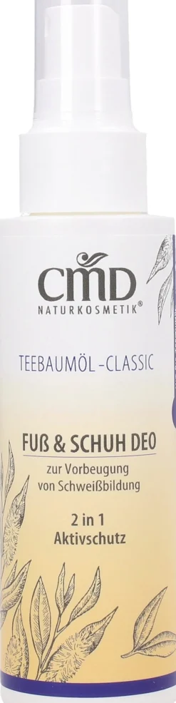 Deodorante per Piedi e Scarpe al Tea Tree, 100 ml