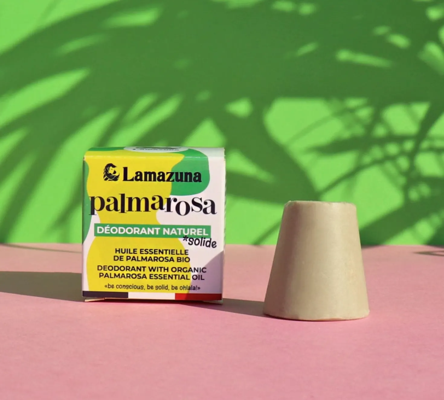 Deodorante Solido Palmarosa, 30 ml