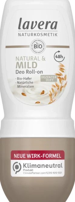 Deo Roll-on NATURAL & MILD, 50 ml