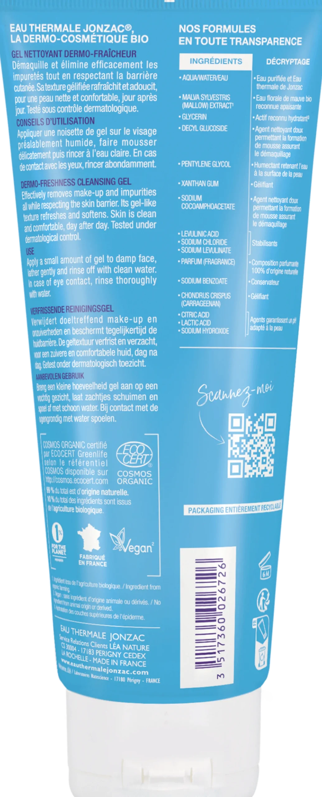 Dermo-Cleansing Gel, 200 ml