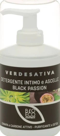 Detergente Intimo e Ascelle Black Passion, 250 ml