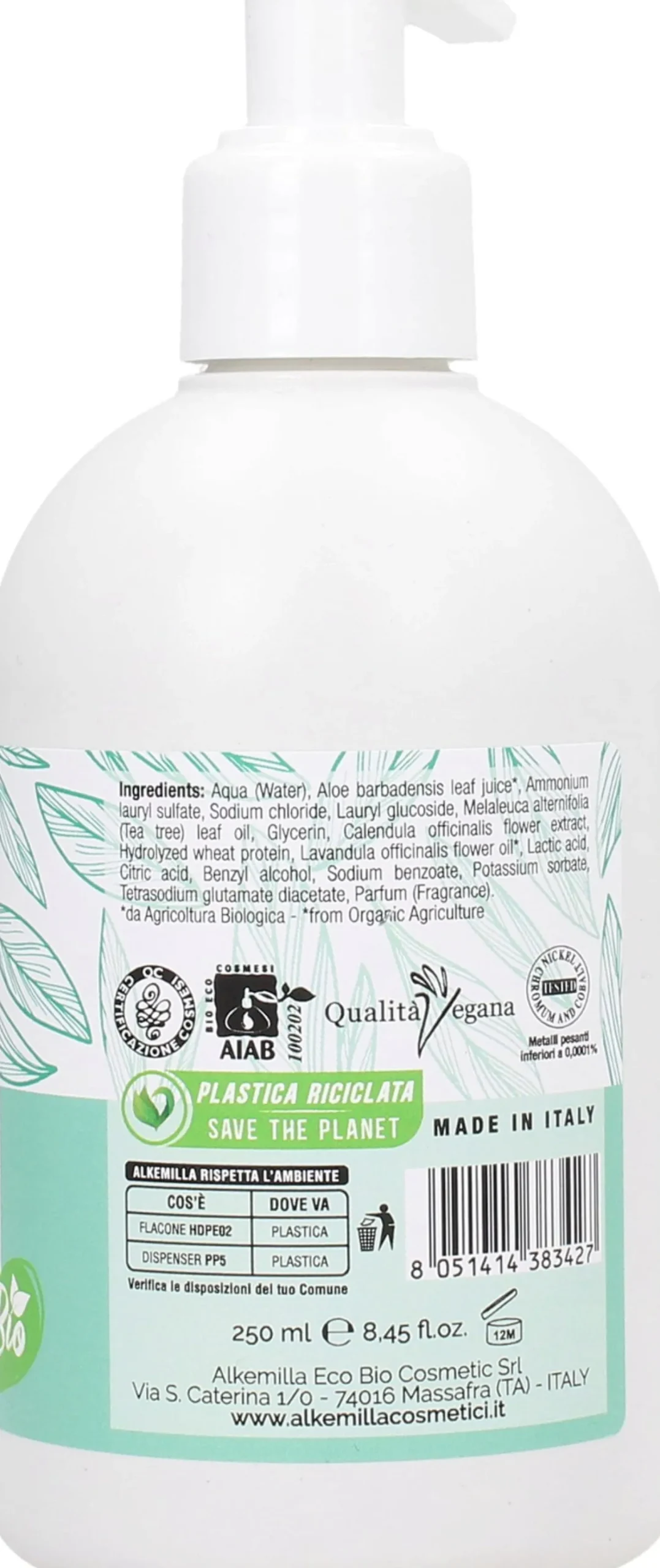 Detergente Intimo Tea Tree, 250 ml