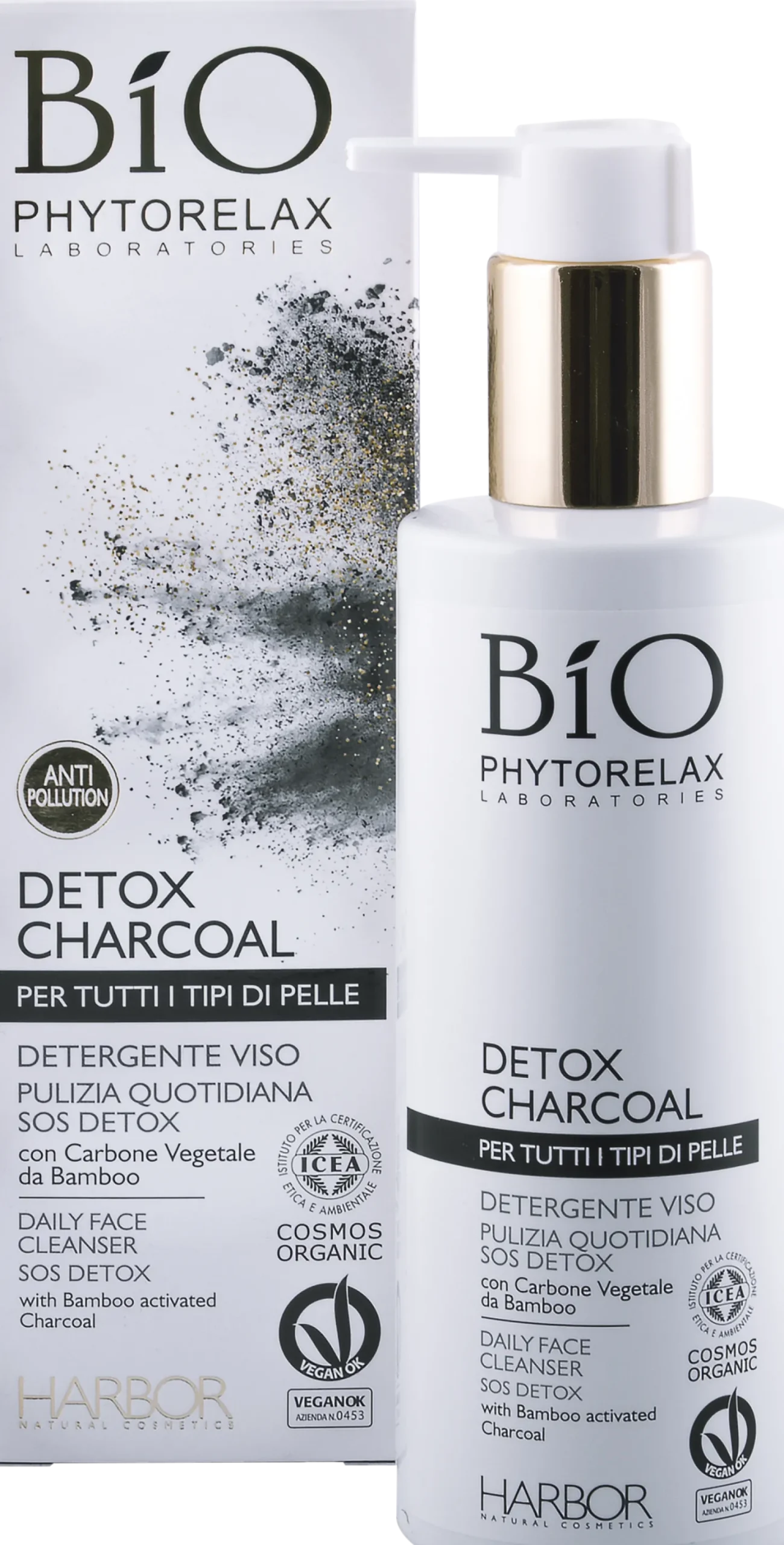 Detergente Viso Pulizia Quotidiana SOS - Detox Charcoal, 200 ml