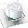Diffusore "Bocciolo di Rosa" con Piattino di Vetro