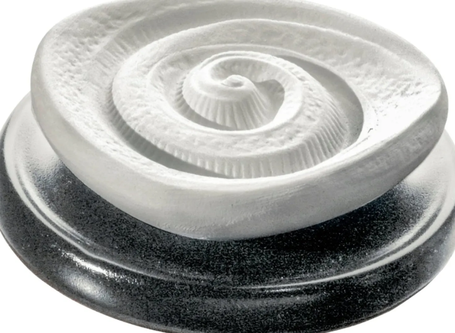 Diffusore "Spirale Energetica" con Piattino di Ceramica
