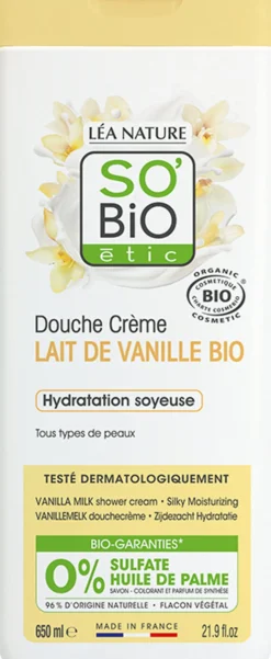 Doccia Crema alla Vaniglia, 650 ml