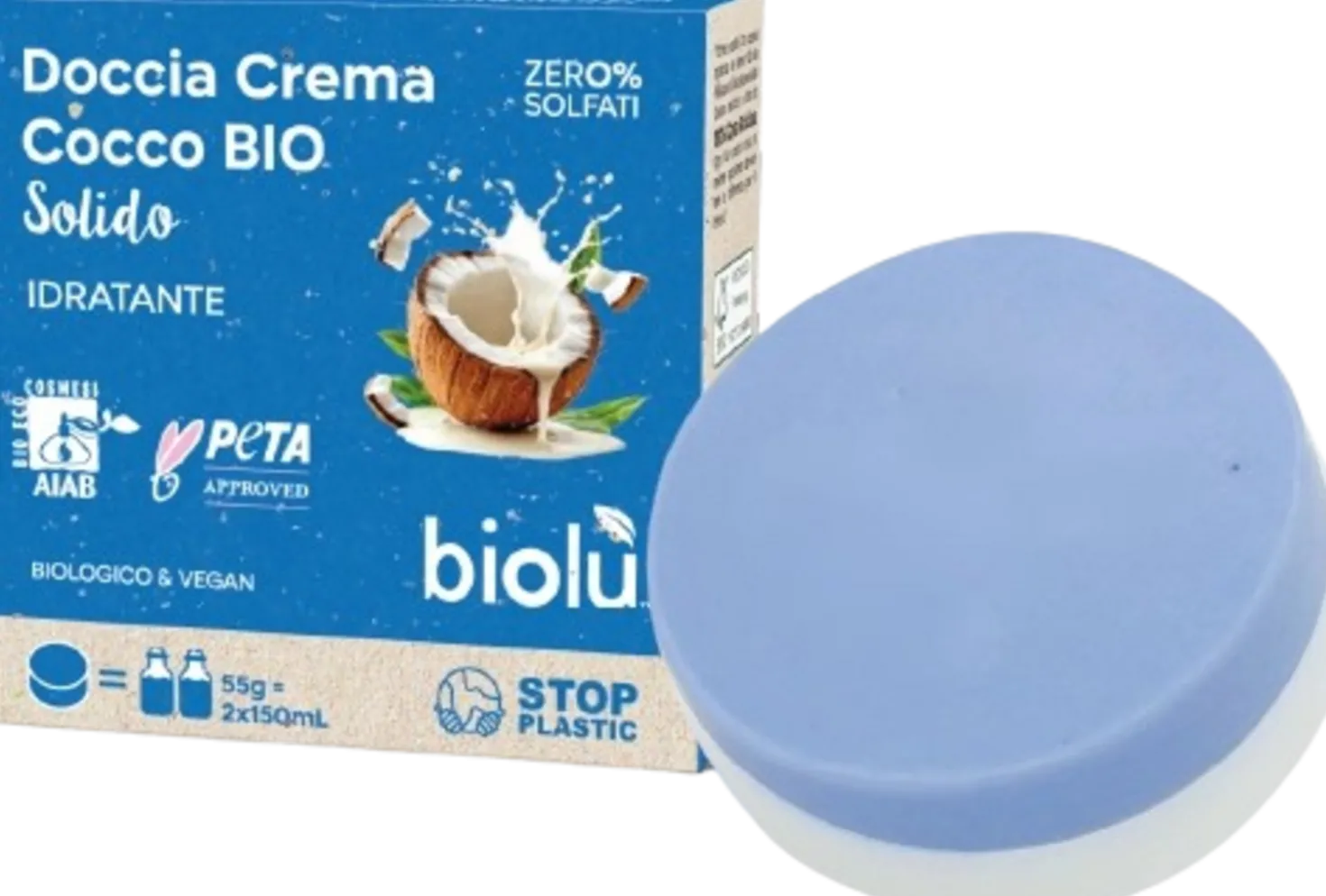 Docciacrema Solida al Cocco, 55 g