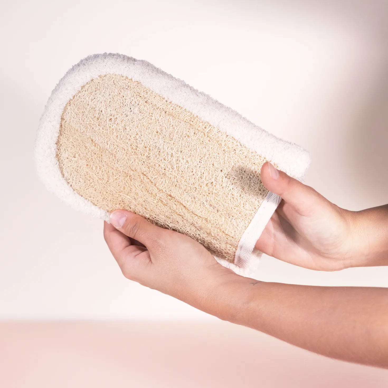 Double Side Loofah Glove