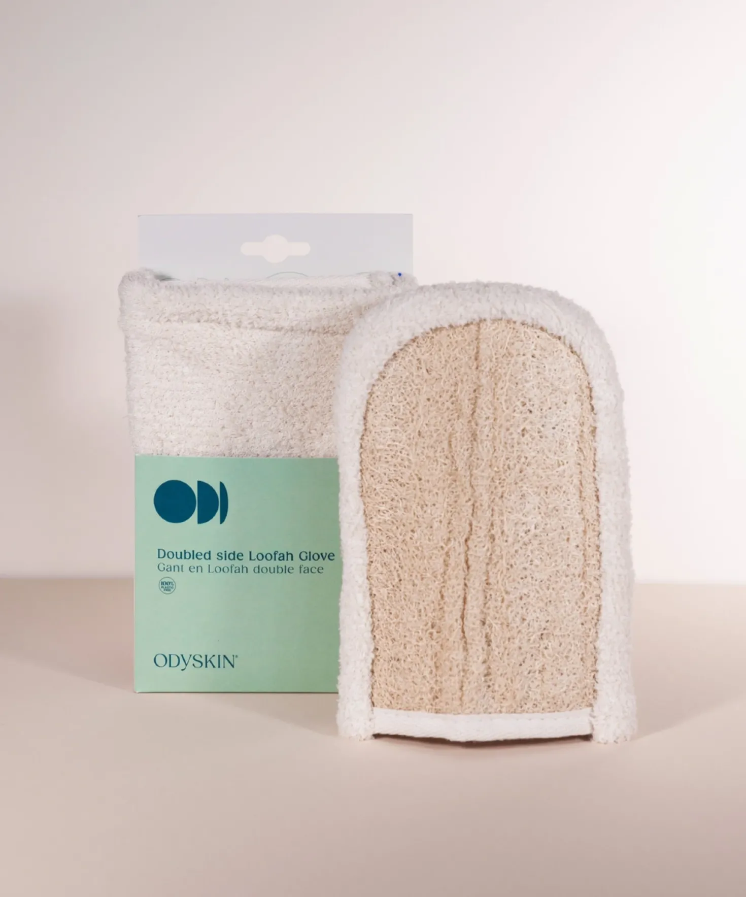 Double Side Loofah Glove