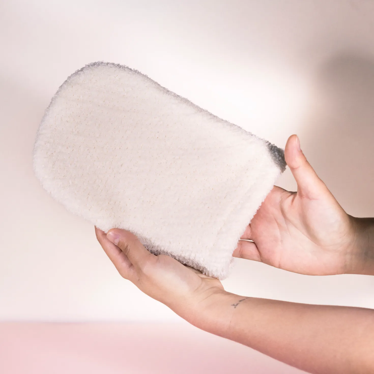 Double Side Loofah Glove