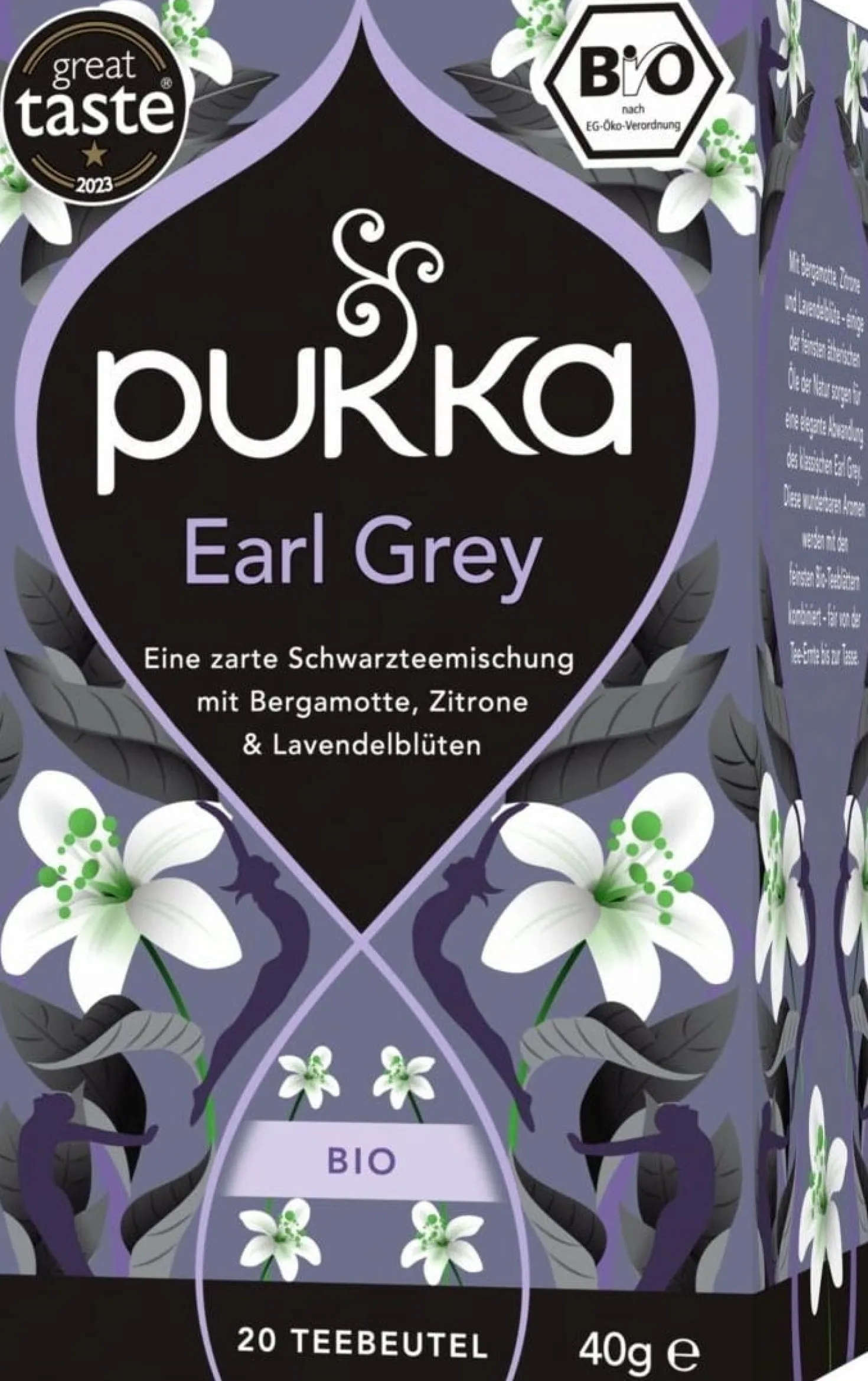 Earl Grey Black Tea Bio, 20 bustine (40 g)