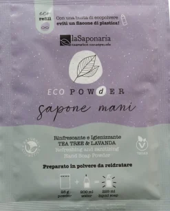 EcoPowder Sapone Mani in Polvere Igienizzante , 25 g