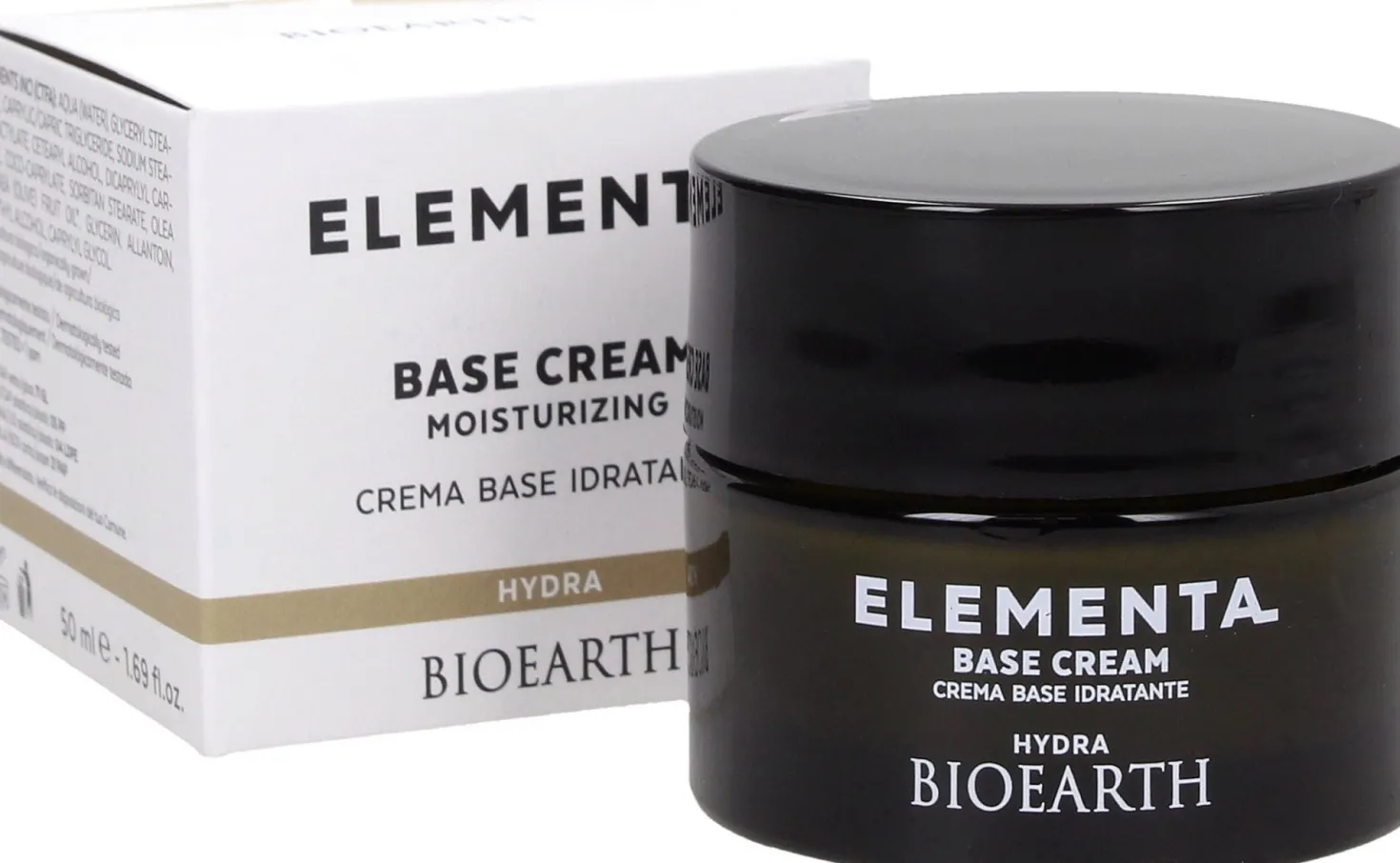 ELEMENTA Crema Base Viso Idratante, 50 ml