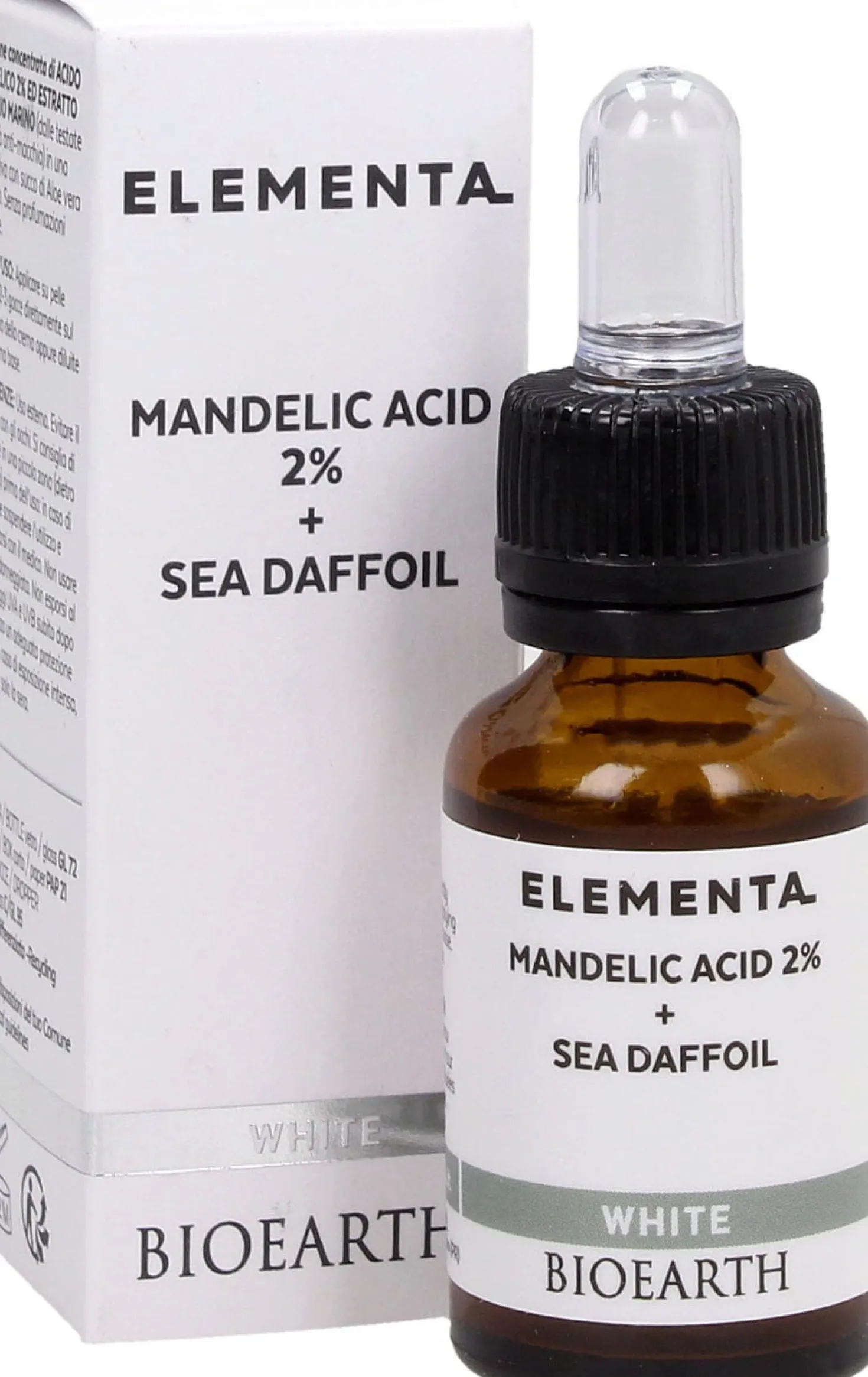ELEMENTA WHITE Mandelic Acid 2% + Sea Daffoil, 15 ml