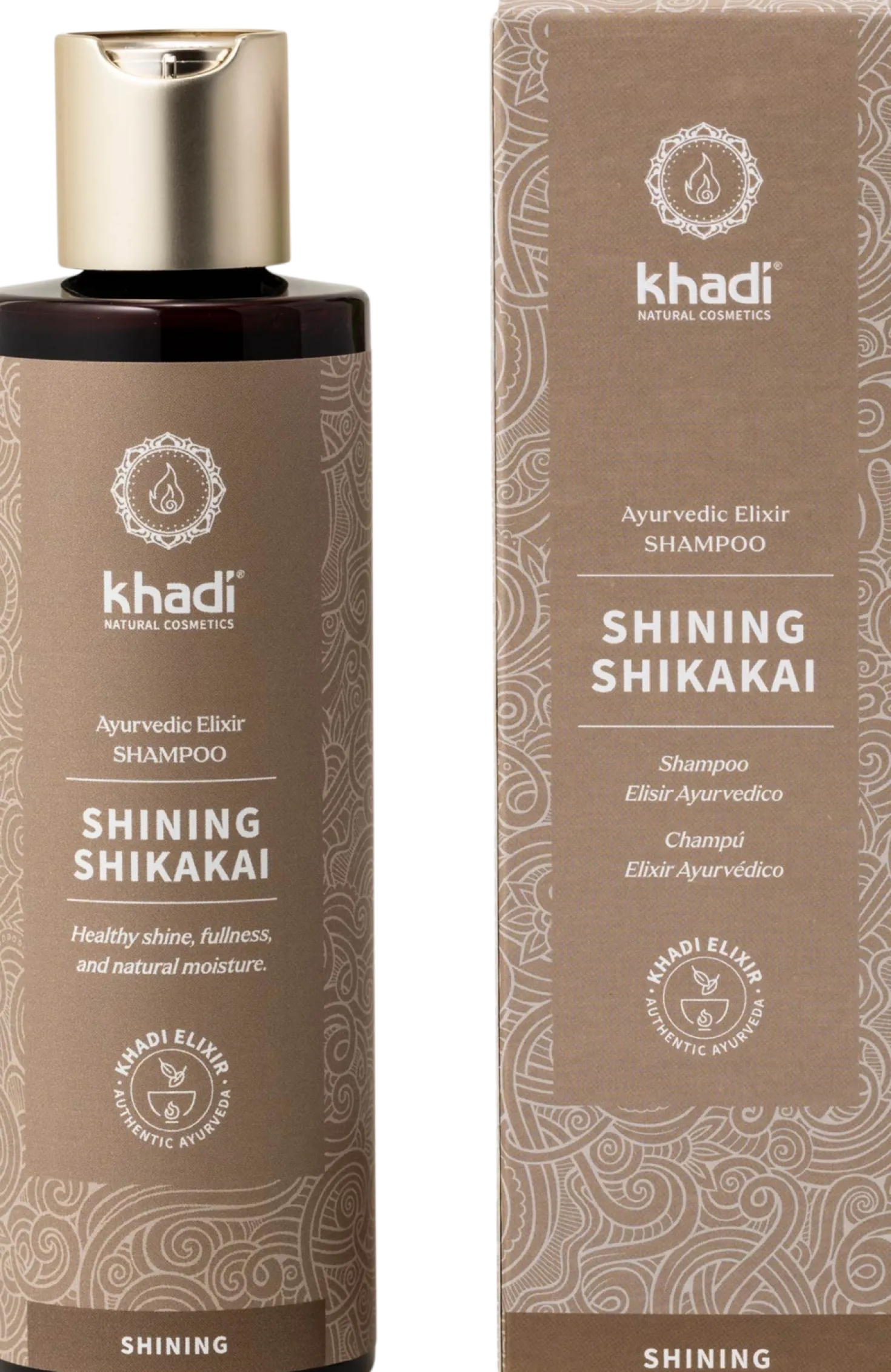 Elisir Ayurvedico - Shampoo Shining Shikakai, 200 ml