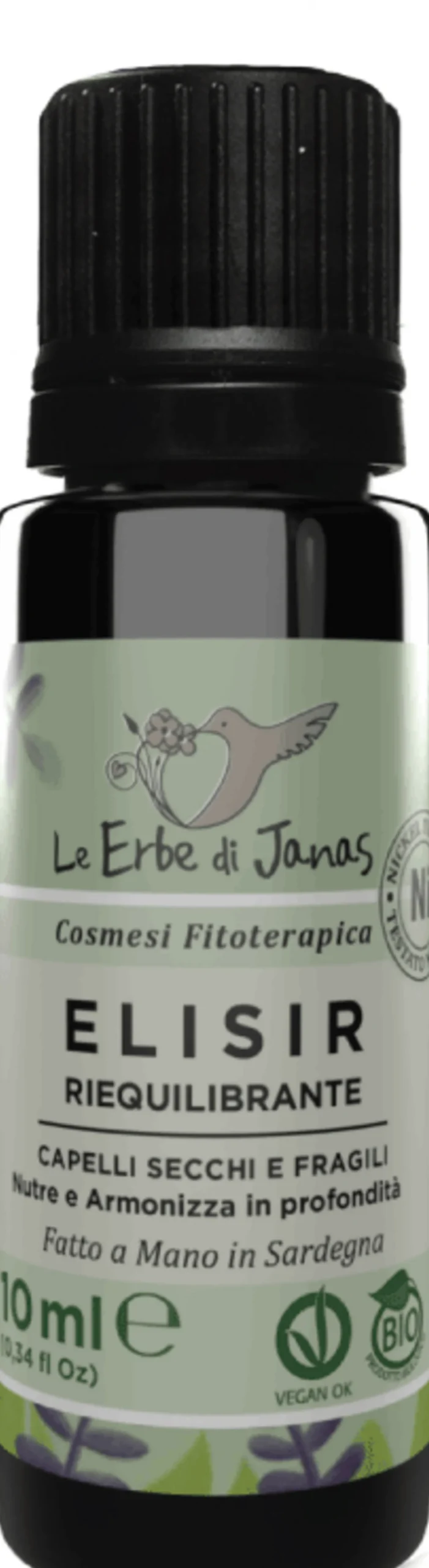 Elisir Riequilibrante per Capelli Secchi & Fragili, 10 ml