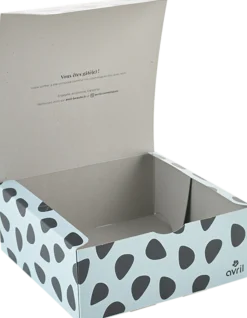 Empty Box, Large - Blue Pebble