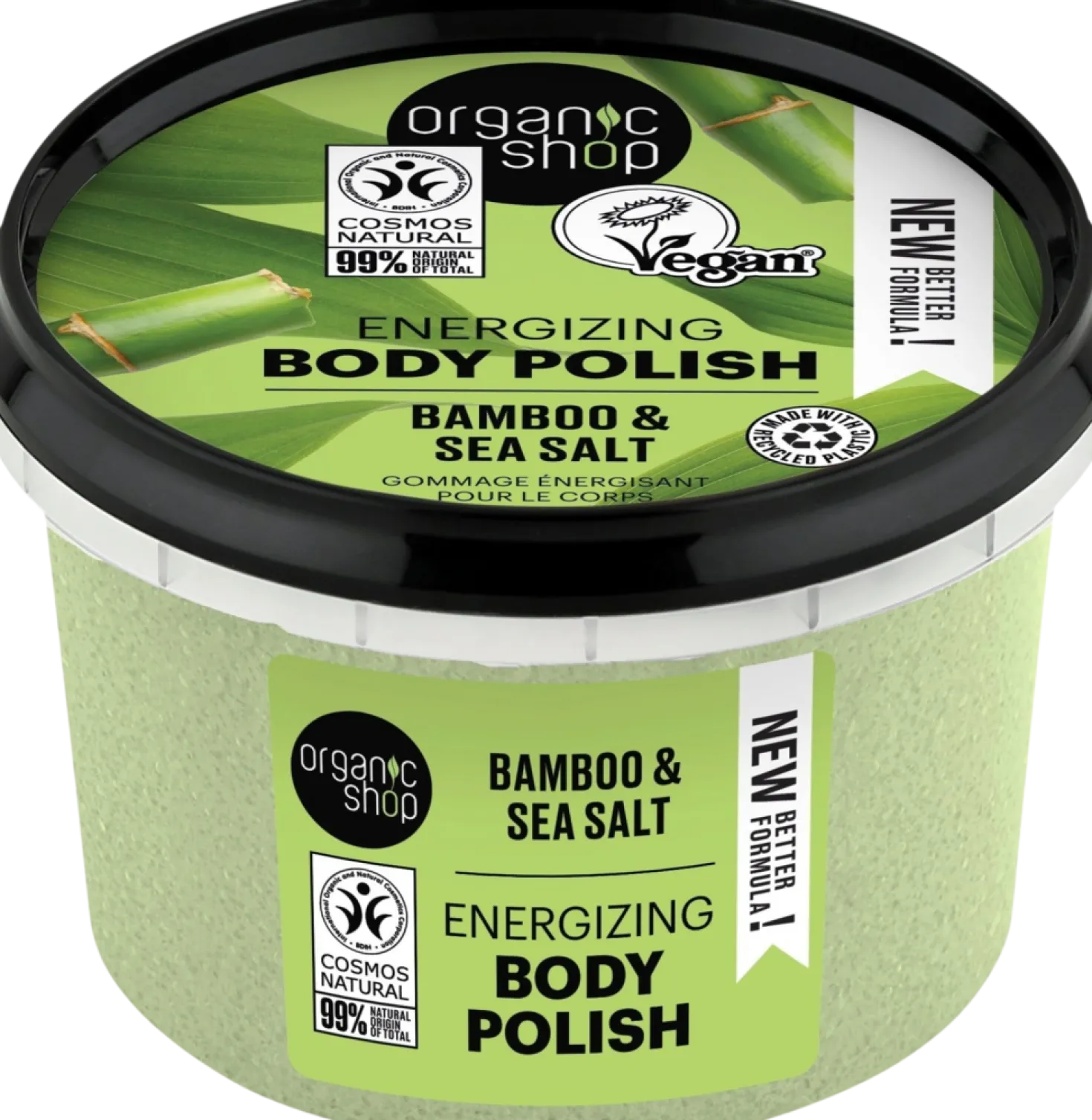 Energizing Body Polish Bamboo & Sea Salt, 250 ml