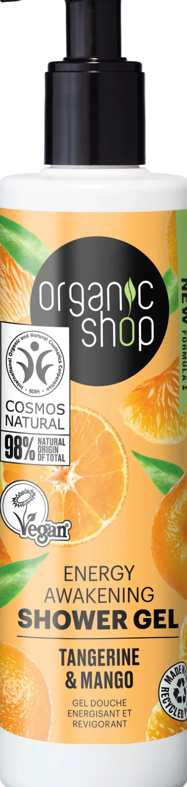 Energy Awakening Shower Gel Tangerine & Mango, 280 ml