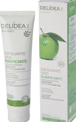Esfoliante Viso Mela & Bambù Bio, 150 ml