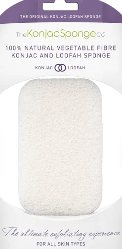 Exfoliating Konjac & Loofah Mix Body Sponge, 1 pezzo