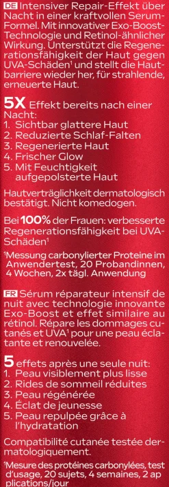 EXO BOOST - Youth Power Elisir Notte Riparatore al Melograno, 30 ml