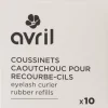 Eyelash Curler Silicone Pads, 10 pezzi