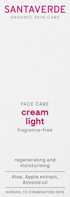 FACE CARE cream light fragrance-free, 30 ml
