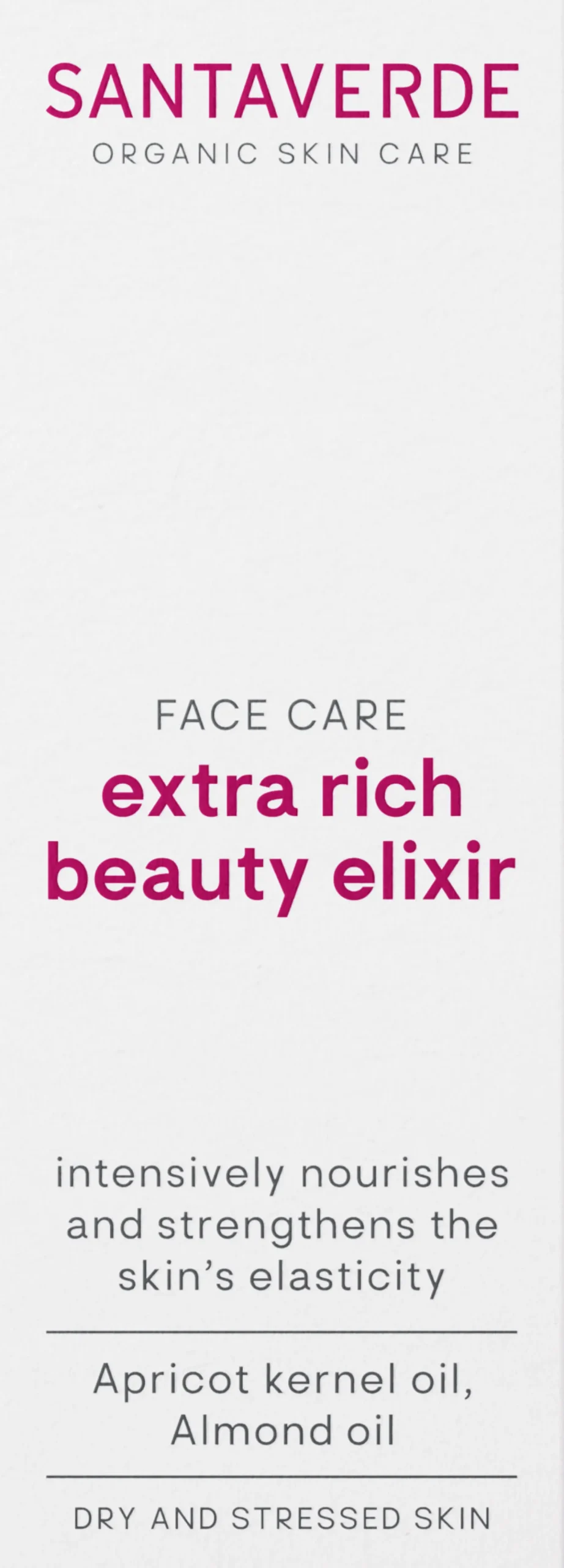FACE CARE extra rich beauty elixir, 30 ml