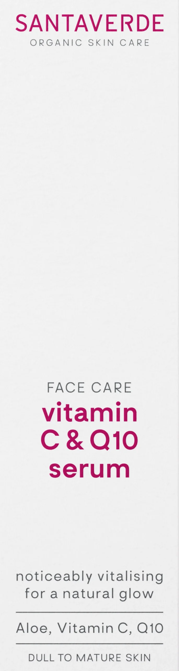 Face Care Vitamin C & Q10 Serum, 30 ml