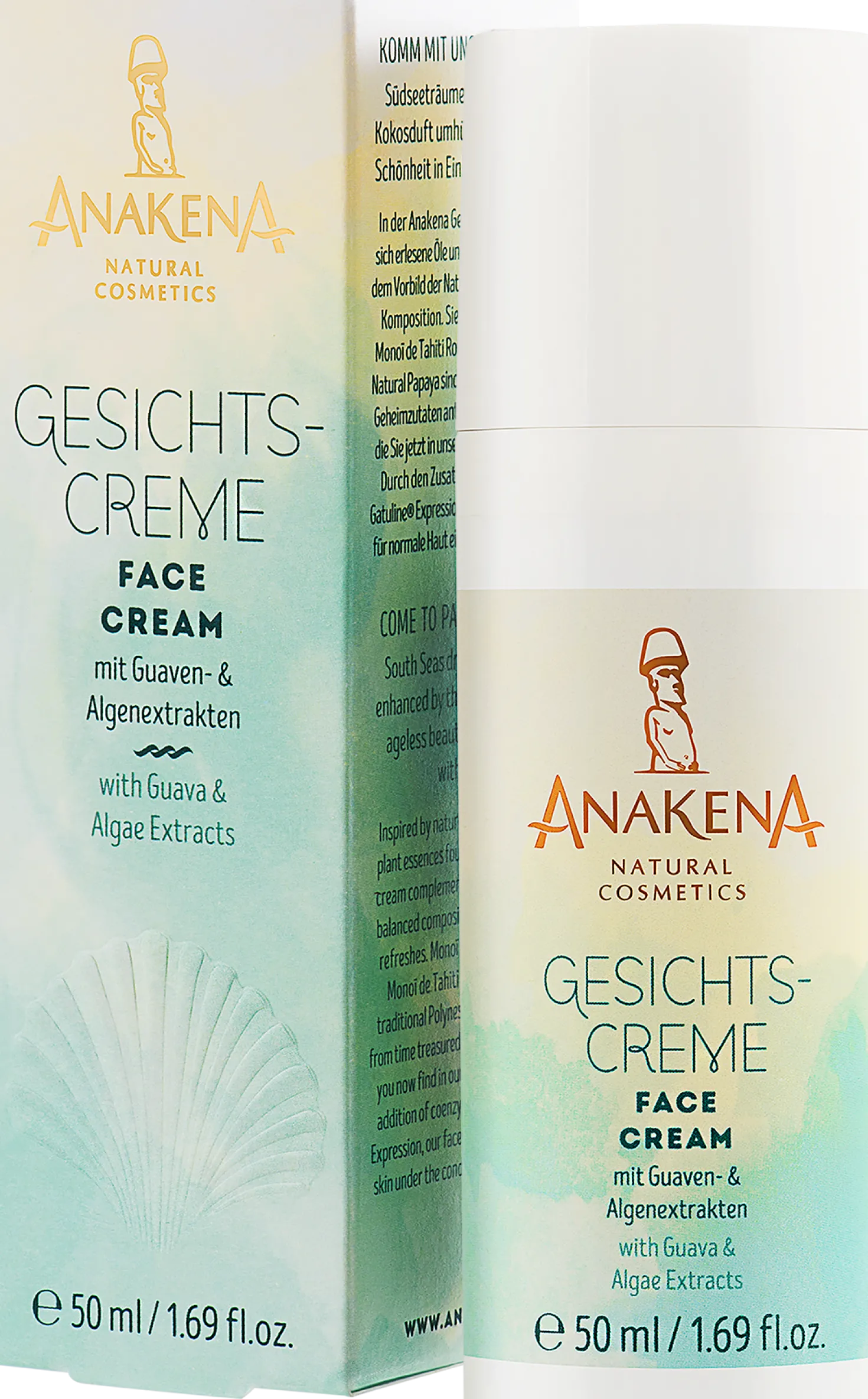 Face Cream with Guava & Algae Extracts, 50 ml